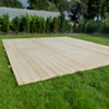 Houten tentvloer per m2 (excl. legservice)