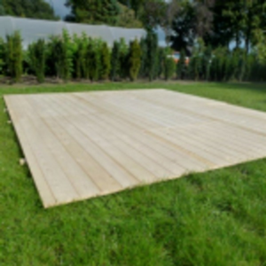 Houten tentvloer per m2 (excl. legservice)