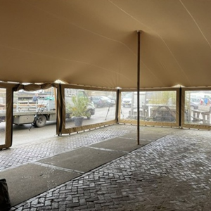 Zijwand Stretchtent