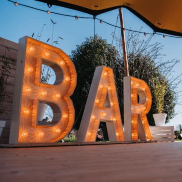 Lichtletters XL 100cm