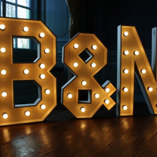 Lichtletters XL 100cm