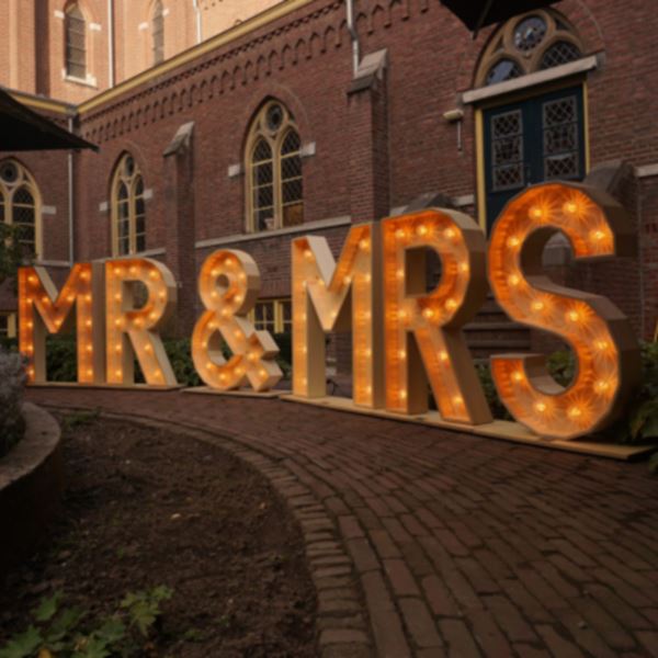 Lichtletters XL 100cm