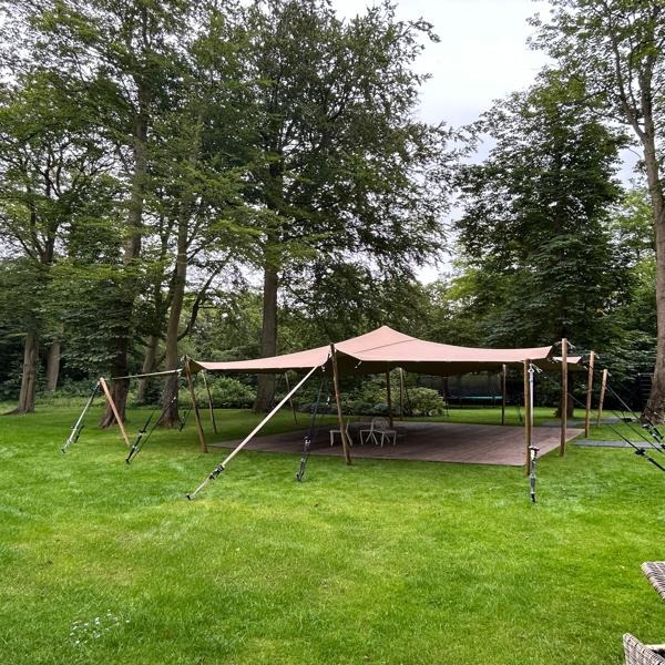 Stretchtent 10x10 meter
